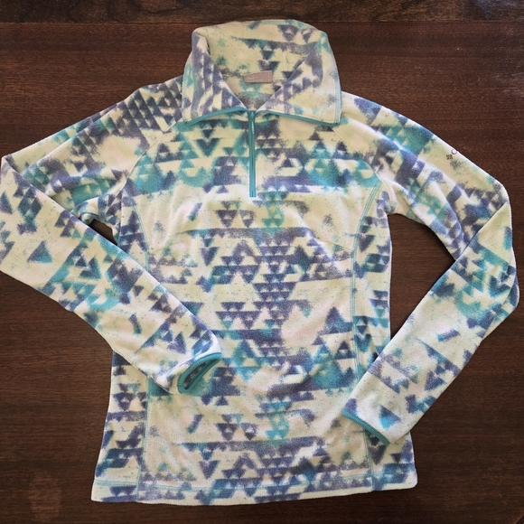 columbia fleece quarter zip - Picture 6 of 8